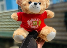 Cuahanggaubong.com sản xuất 200 bé gấu bông cho Anh Ngữ Quốc Tế Gee-O