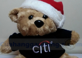 Cửa Hàng Gấu Bông Cung Cấp Gấu Bông Teddy Giáng Sinh Cho Citi Bank