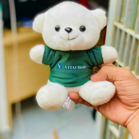   Cửa hàng gấu bông sản xuất gấu bông tri ân khách hàng của Vita Clinic