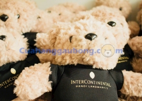 Cuahanggaubong.com sản xuất 400 con gấu quà tặng cho Khách sạn Intercontinental HaNoi Landmark 72.