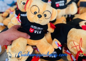 Cuahanggaubong.com sản xuất 1000 gấu bông tốt nghiệp cho trường đại học Văn Lang