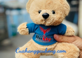 Cuahanggaubong.com sản xuất 500 gấu bông quà tặng thương hiệu cho DoMy.vn