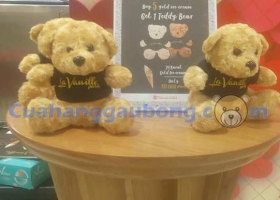 Cửa hàng gấu bông - Gấu bông độc quyền theo yêu cầu Kem dát vàng Vanille Paris