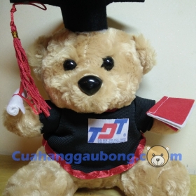 Gấu bông tốt nghiệp đại học Tôn Đức Thắng